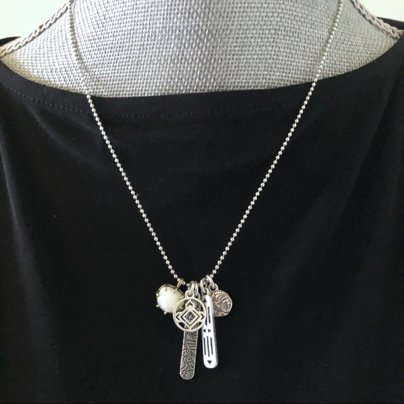 Lucky brand multi charm necklace - Picture 2 of 6